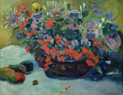 Boeket bloemen, 1897 door Paul Gauguin